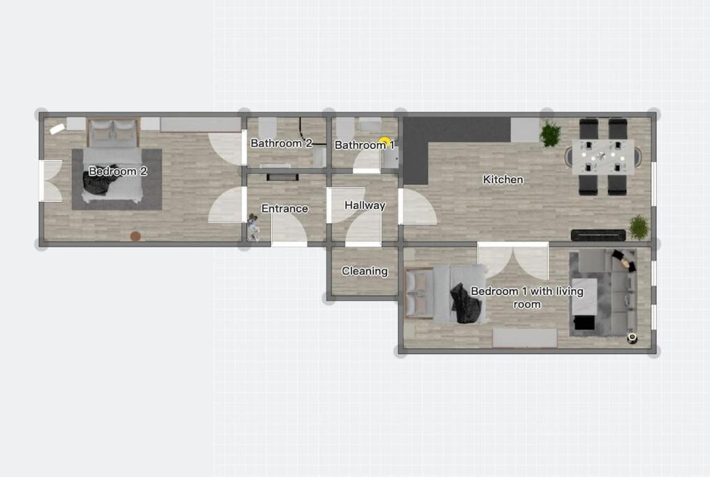 Apartamento Flat With Balcony And Garage Praga